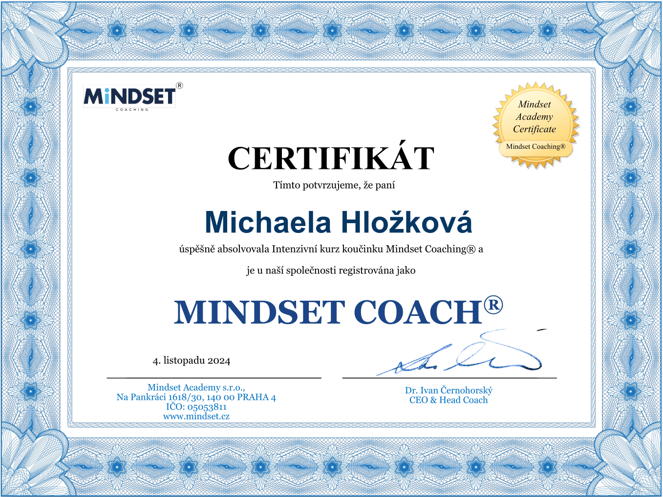 Mindset coach